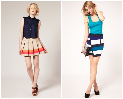 Мода на юбки в 2013 году