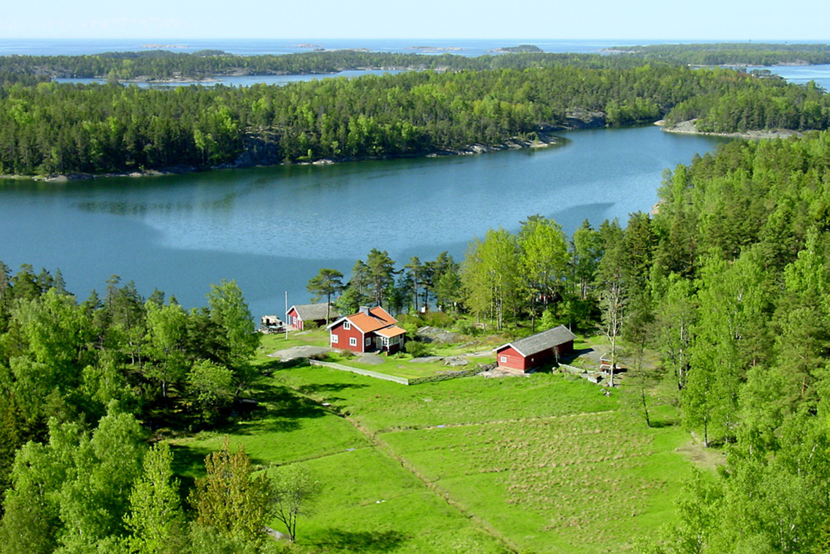 Озёра летом в Финляндии