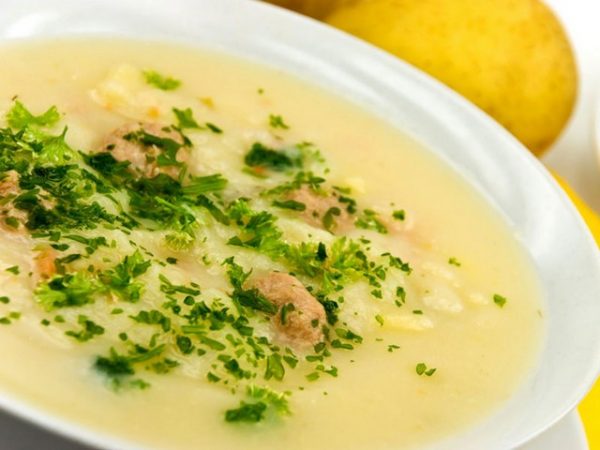 Суп-пюре из кабачков - быстро, вкусно и недорого!