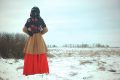 Длинные юбки и платья макси зимой: не холодно ли быть женственной