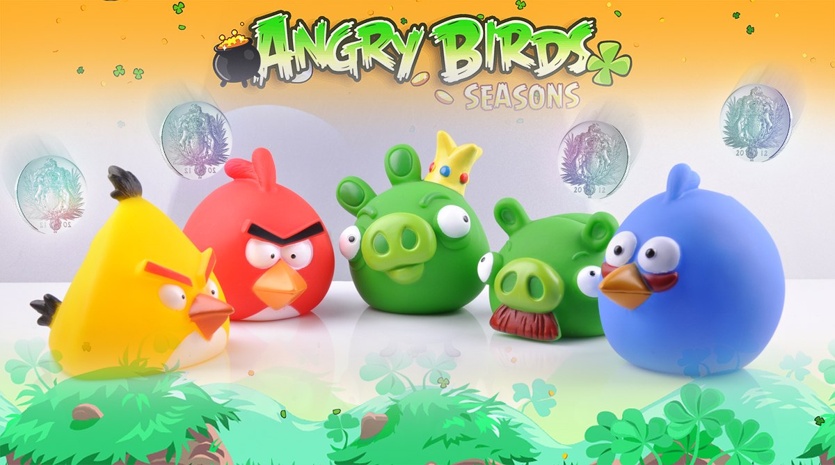 Детская компьютерная игра Angry Birds