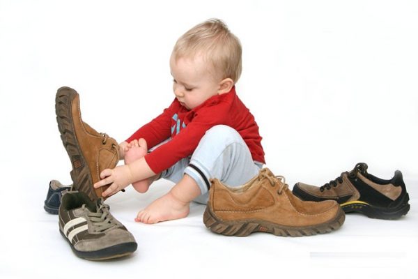 Обувь для годовалого ребенка