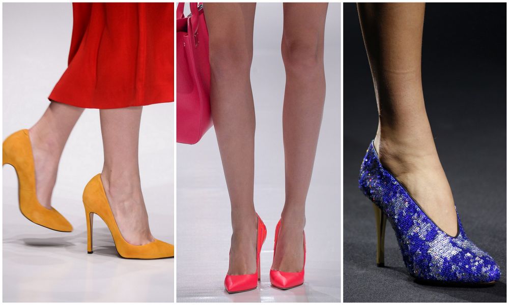 Модные тенденции каблуков в сезон весна лето 2016
