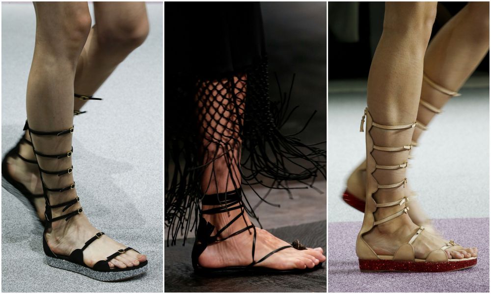 Модные женские летние сандалии