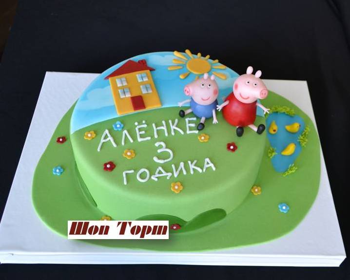 Как украсить детский торт для девочки?