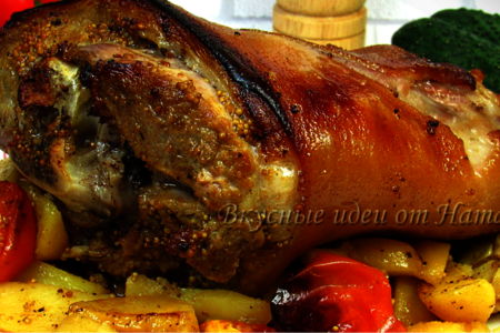 Идеальный рецепт рульки с картошкой для праздничного стола