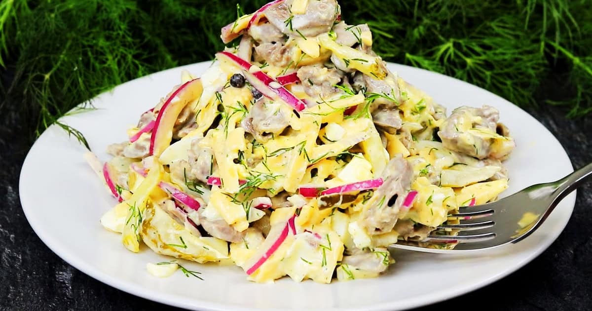 Зимний салат "Сердце": любимый рецепт для всей семьи