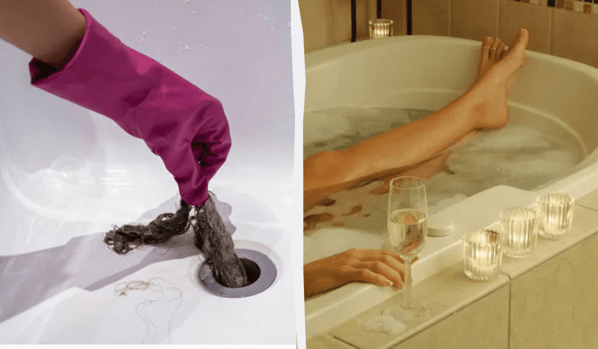 Сода в помощь: чистим слив в ванной и используем в выпечке