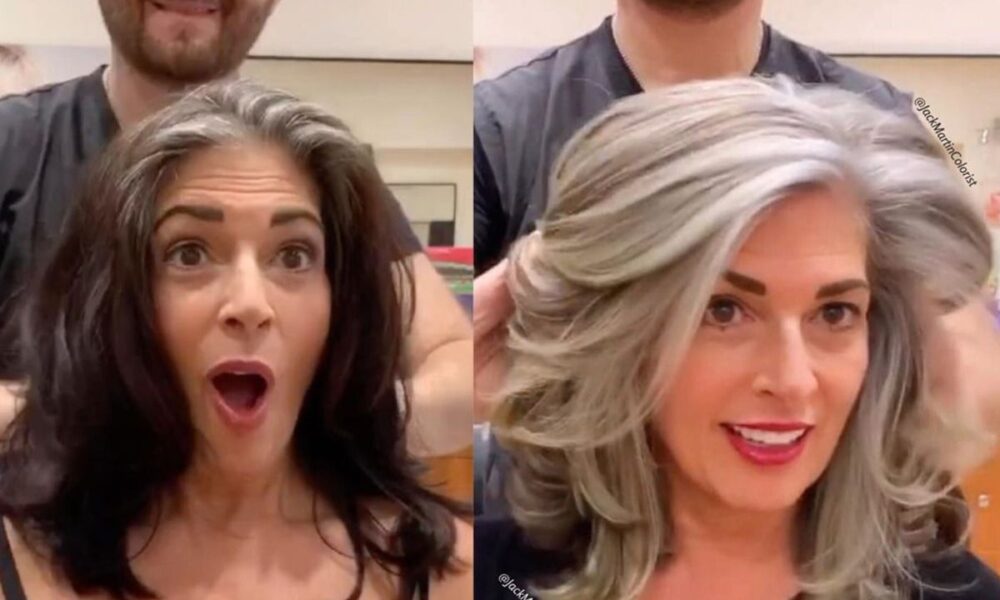 Секреты красоты: как подчеркнуть природную седину и выглядеть как модель