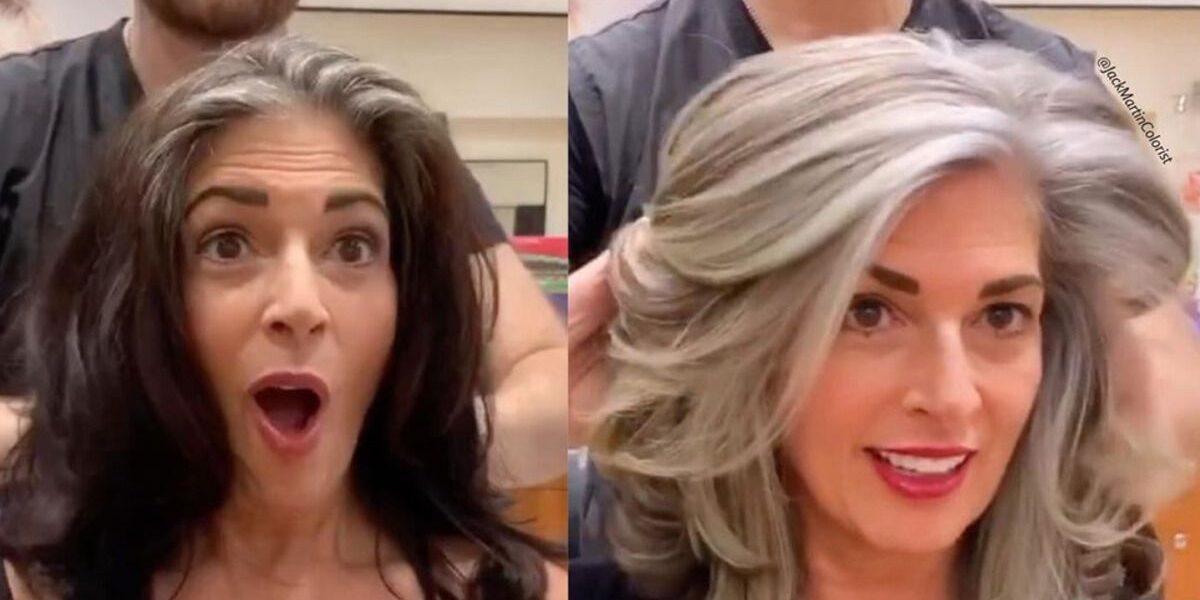 Секреты красоты: как подчеркнуть природную седину и выглядеть как модель