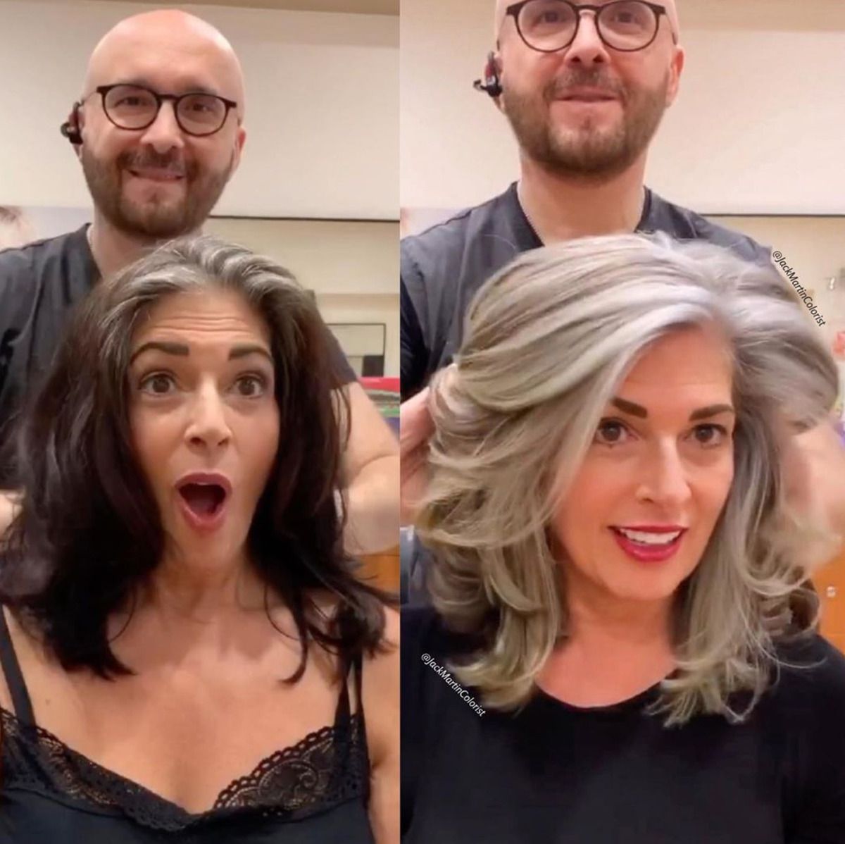 Секреты красоты: как подчеркнуть природную седину и выглядеть как модель