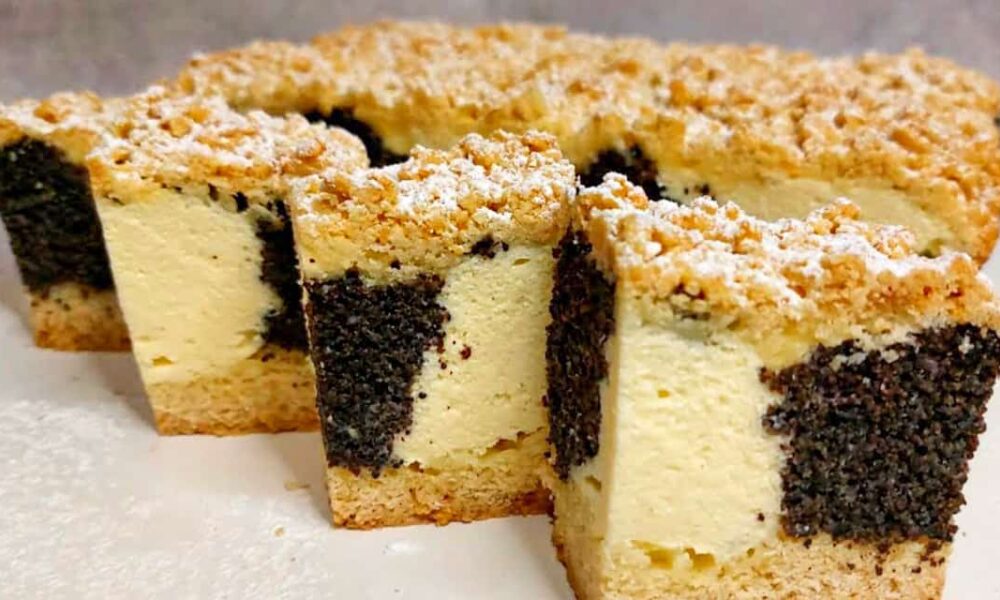 Нежный творожный пирог с маком: рецепт идеального десерта к кофе