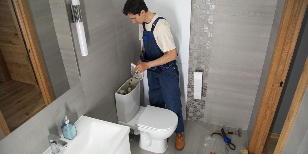 Простой способ починить текущий бачок унитаза: кипяток и 5 минут