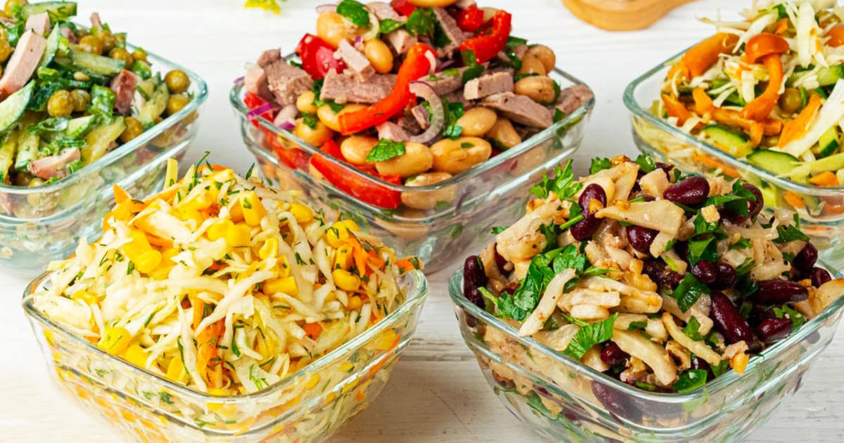 5 легких салатов без майонеза для праздничного стола: простые и вкусные рецепты