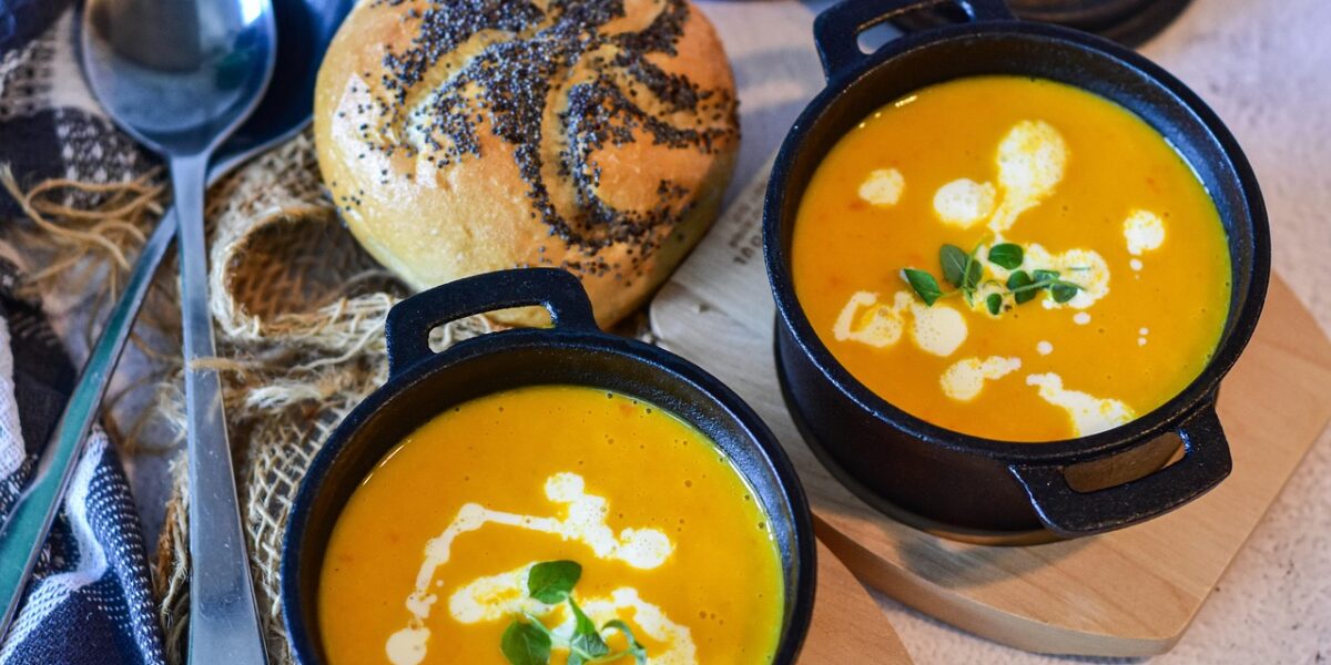 Image for: Рецепт вкусного супа с фрикадельками для всей семьи. Tags: тыквенный суп, суп, еда, осенний суп, блюдо, прият...