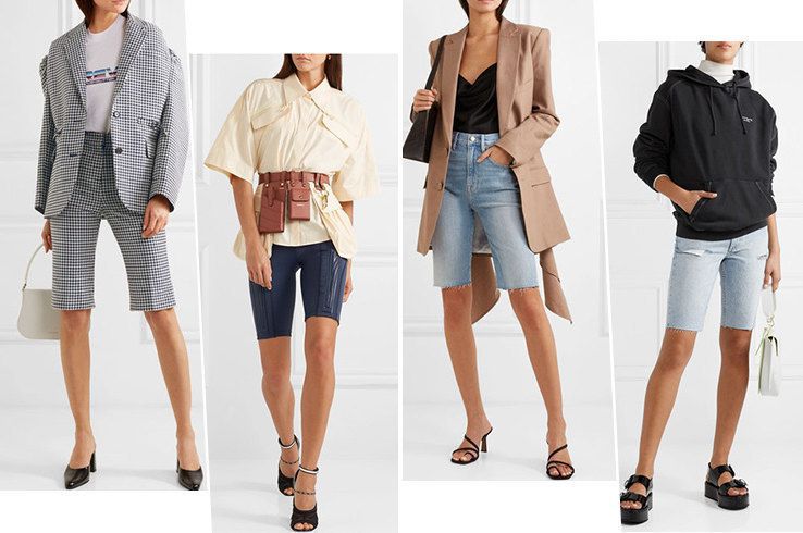 С чем носить длинные шорты: модные образы и советы стилистов