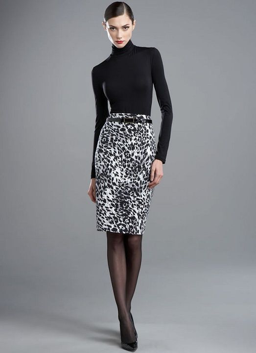 С чем носить водолазку: модные образы и стильные сочетания