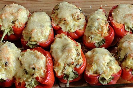 Фаршированные перцы в духовке: рецепты с картофелем, грибами и овощами