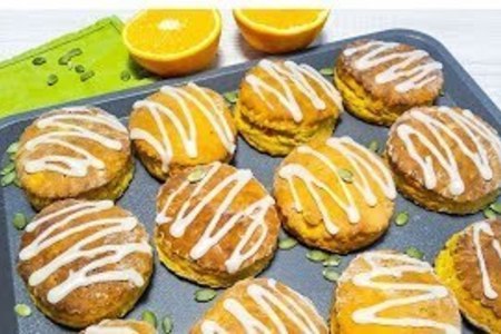Тыквенные коржики с апельсиновым ароматом: простой рецепт для уютного чаепития