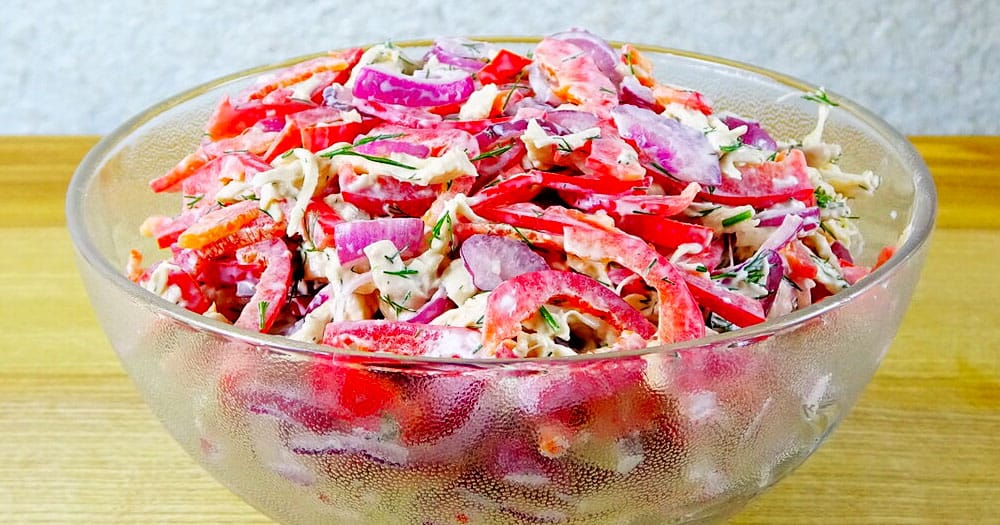 Ностальгический салат из 80-х: простой и вкусный рецепт для вашей кухни