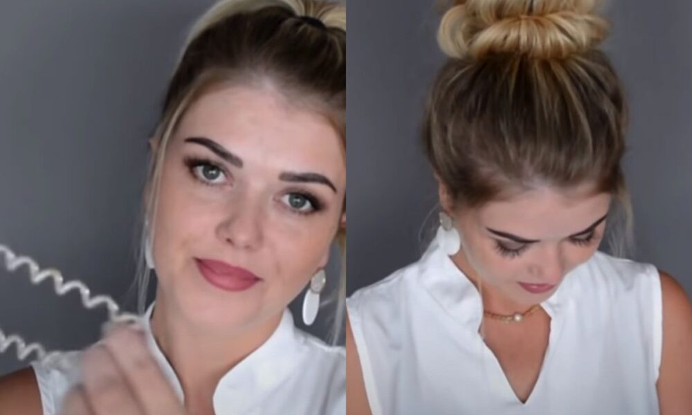 Объемный пучок: быстрая и красивая прическа своими руками