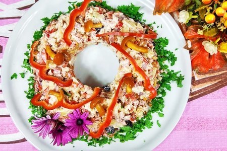 Необычный салат: рецепт для яркого вкуса