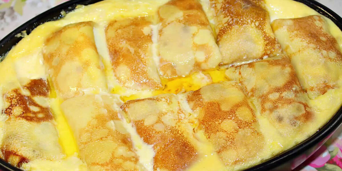 Самые вкусные блинчики: простой рецепт с невероятной заливкой, который легко повторить