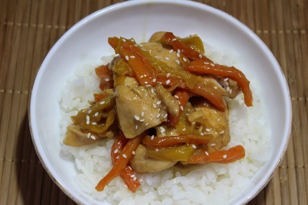 Курица с овощами в соусе терияки: простой и вкусный рецепт для женщин