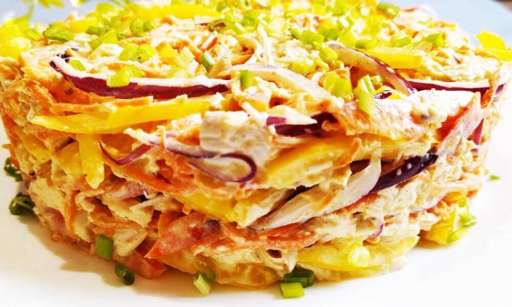 Быстрый и вкусный салат «Надежда»: простой рецепт для каждой хозяйки