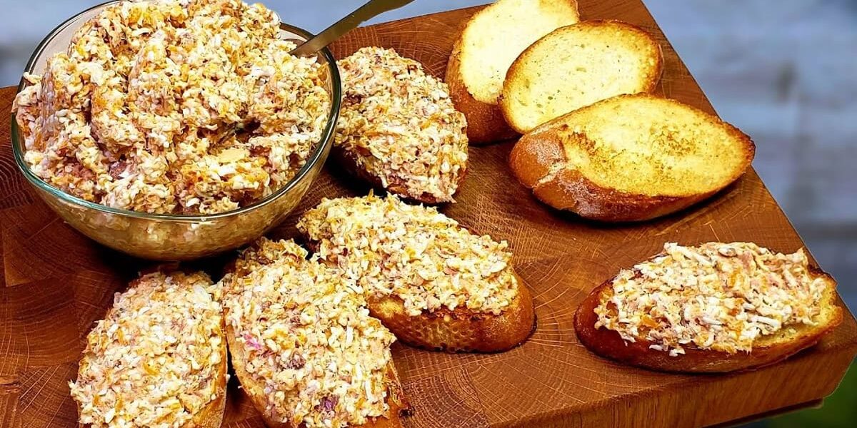 Вкусная намазка на праздничный стол: простой рецепт для каждой хозяйки