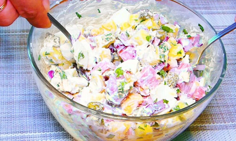 Салат для настоящих мужчин: простой и вкусный рецепт