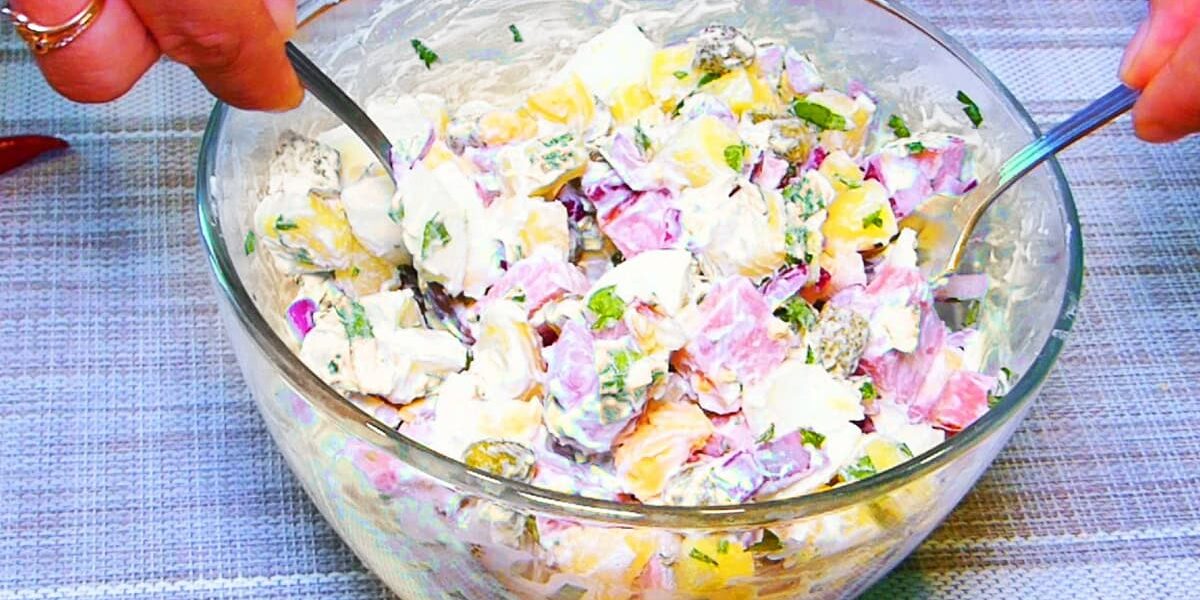 Салат для настоящих мужчин: простой и вкусный рецепт