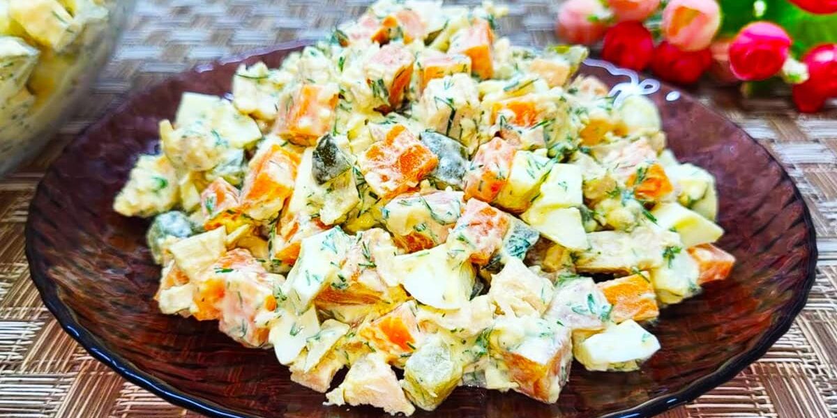 Легкий салат за 5 минут: простой рецепт с божественным вкусом