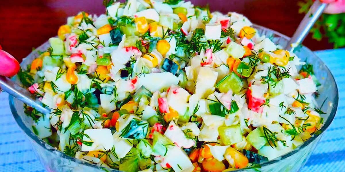 Вкусный салат на праздничный стол: рецепт, который затмит Оливье и Крабовый
