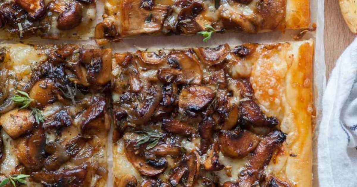 Пирог с грибами и луком: простой рецепт для уютного вечера