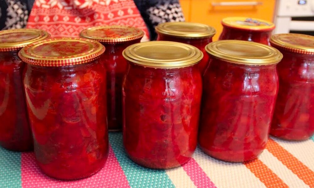 Новый рецепт заправки для борща: идеальная заготовка на зиму