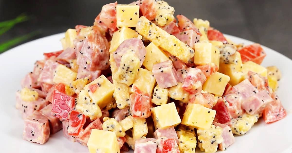 Рецепт идеального салата: исчезает за минуты и покоряет всю семью