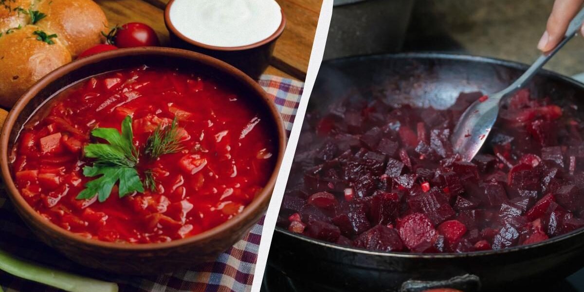 Секреты яркого борща: как сохранить цвет свеклы при жарке