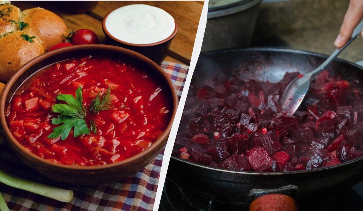 Секреты яркого борща: как сохранить цвет свеклы при жарке