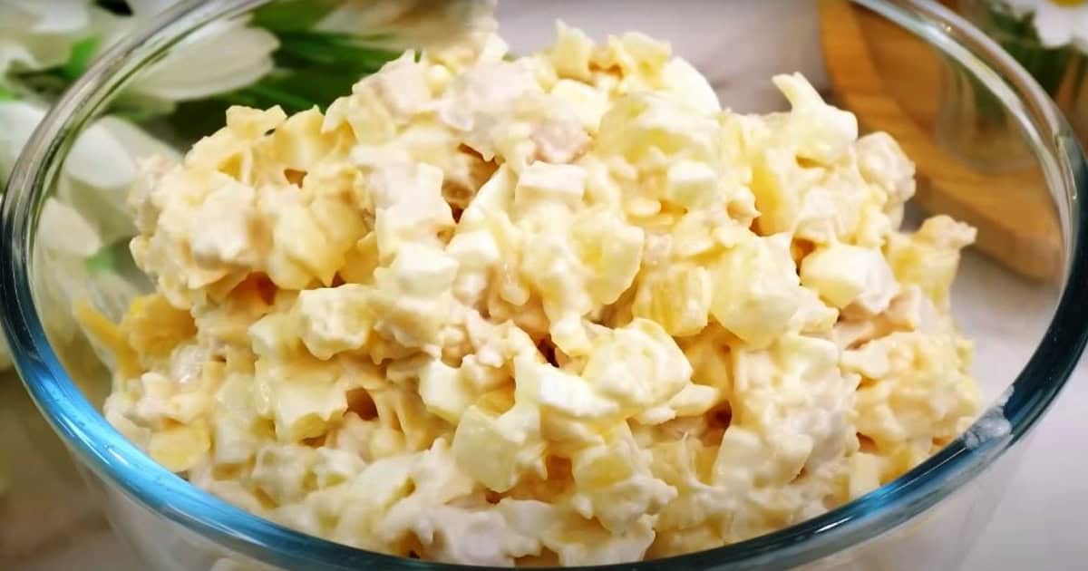 Салат с курицей Остров: простой и вкусный рецепт для женщин