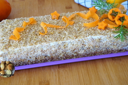 Рецепт вкусного морковного торта с творожным кремом
