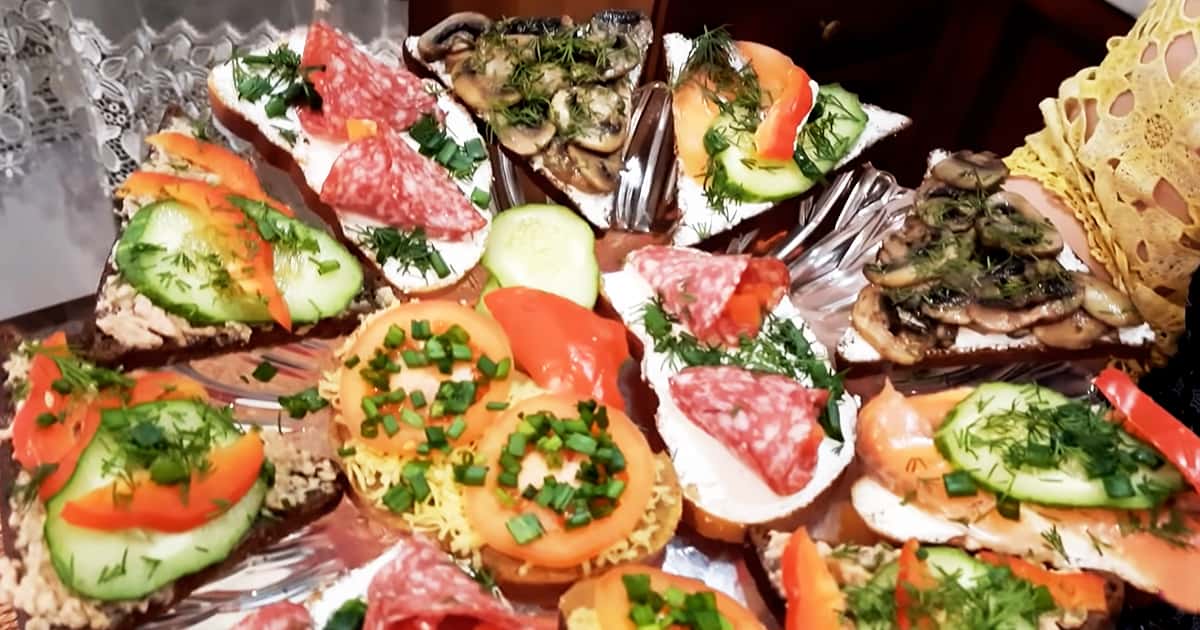 5 быстрых и красивых закусок за 15 минут: идеальные рецепты для любой хозяйки