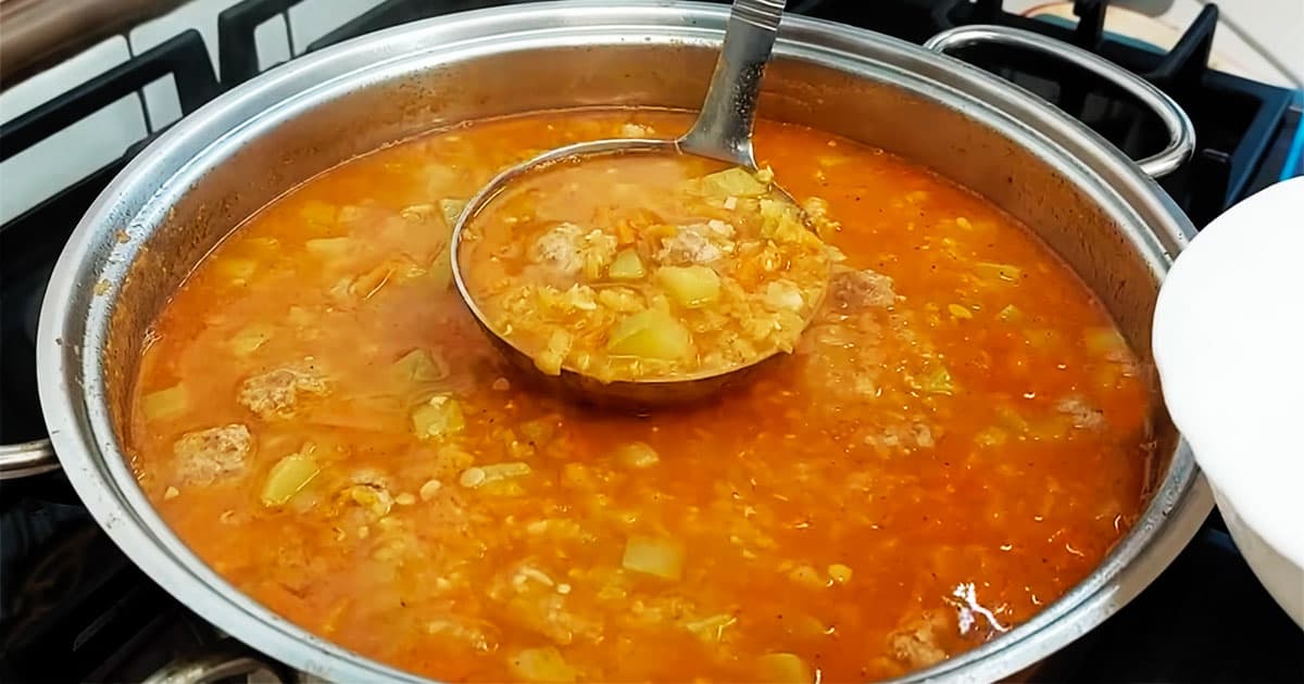 Вкусный суп с фрикадельками: простой рецепт для всей семьи