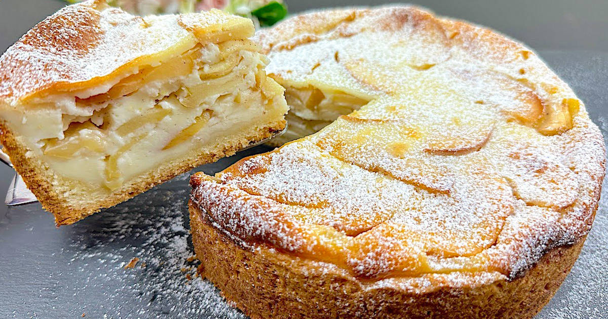 Яблочный пирог "Райское наслаждение": Итальянский секрет превзошел Шарлотку