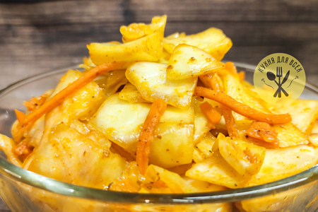Рецепт вкусной маринованной капусты с морковью