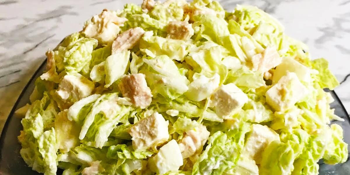 Нежный салат на Пасху: рецепт "Лебединый Пух"