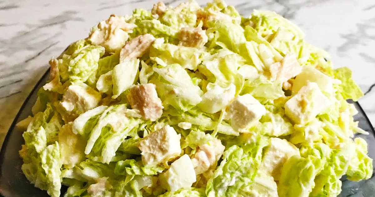 Нежный салат на Пасху: рецепт "Лебединый Пух"