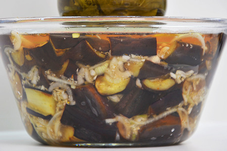 Рецепт баклажанов в стиле шашлык для зимних заготовок