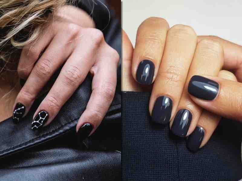 Черный маникюр: самый модный тренд осени 2023 для стильных женщин