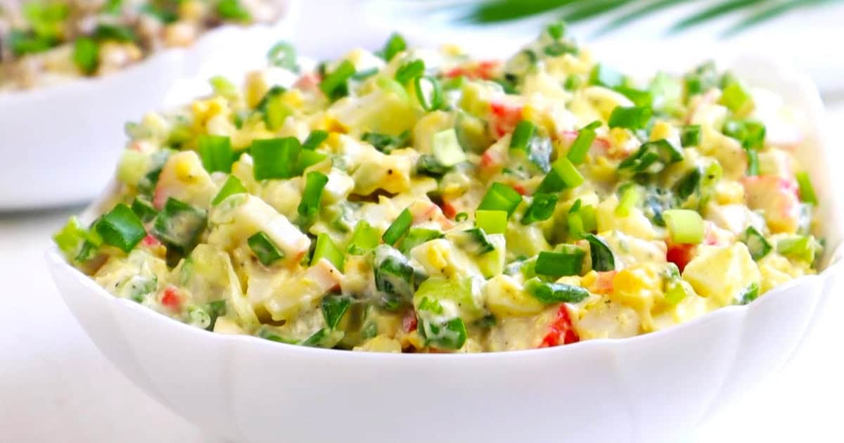 Быстрый салат "Лида" из 3 ингредиентов: вкус из 90-х за 5 минут